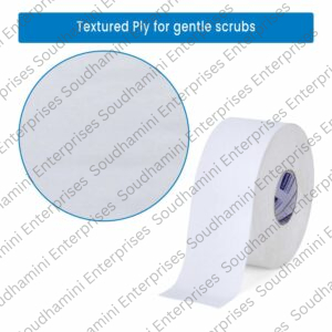 Kimberly Clark* Scott® Essential 2 Ply Jumbo Roll Tissue, 01164A (Pack of 16 Rolls/Case, 225 m/Roll, Total 1800 m )
