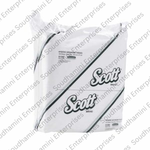 Kimberly Clark* Scott* Hygienic Bathroom Tissue, 2Ply, 1268 (Pack of 100/Case, 125 Sheets/Pack, Total 12,500Sheets )