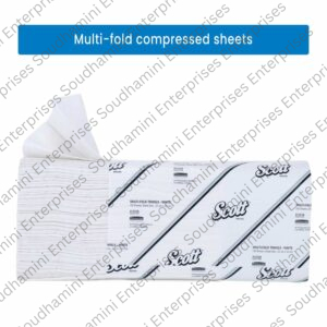 Kimberly Clark* Scott* Multifold Hand Towels, 32152 (Pack of 40/Case, 150 Sheets/Pack, Total 6000 Sheets)